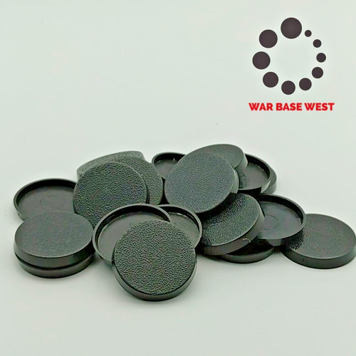 Lot 25mm round bases - lot, 60